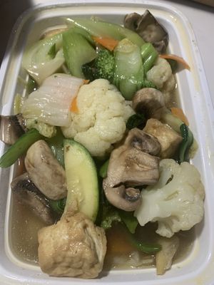 Veggies  at Padmanadi Vegan Eatery in Calgary