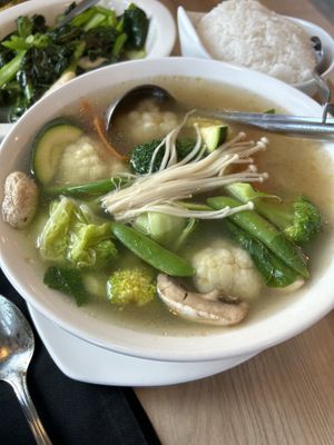 Wonton   at Padmanadi Vegan Eatery in Calgary