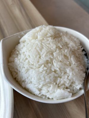 Jasmine rice   at Padmanadi Vegan Eatery in Calgary