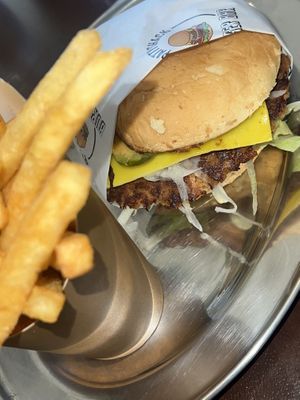 Beyond Smashed Burger Single Patty   at Patty Shack Burger Bar in Nightcliff