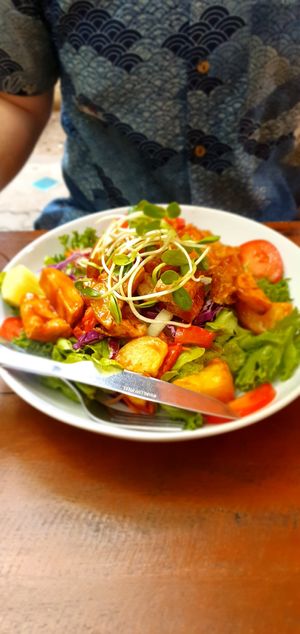  at Om Garden Cafe in Pai