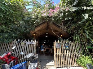 Restaurant exterior   at Om Garden Cafe in Pai