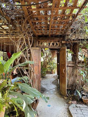   at Om Garden Cafe in Pai