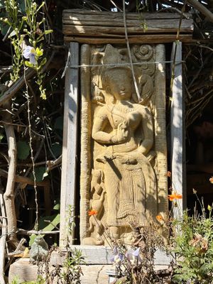   at Om Garden Cafe in Pai