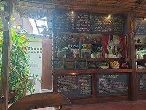  at Om Garden Cafe in Pai