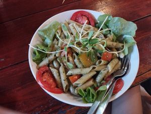  at Om Garden Cafe in Pai