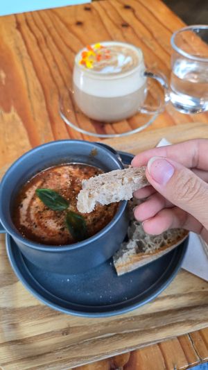 The bread was lovely at FabCafe Tokyo in Tokyo