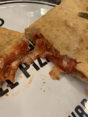 Pizza fritta vegana   at OWAP - Pignasecca in Naples