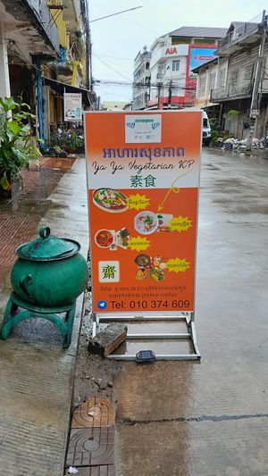  at Ya Ya Vegetarian in Kampot