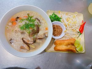 Porridge Vegetarian at Ya Ya Vegetarian in Kampot