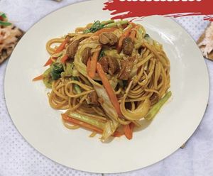 Taiwan Noodle Vegetarian at Ya Ya Vegetarian in Kampot