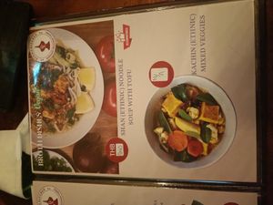 Menu at Burma Kitchen in Koh Samui