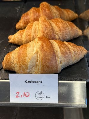  vegan croissant  at Campus Suite in Cologne