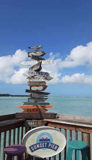  at Sunset Pier in Key West
