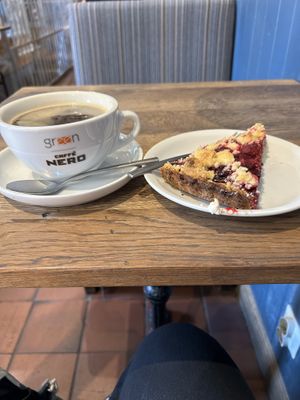   at Green Caffè Nero in Warsaw
