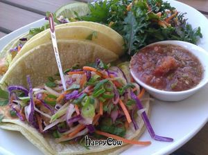 Tofu tacos at LYFE Kitchen in Culver City