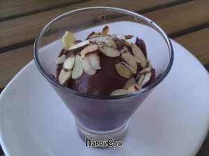 Chocolate budino, vegan at LYFE Kitchen in Culver City