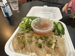 Golden rice  at Aina's Vegan Banh Mi  in San Jose