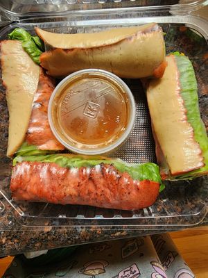 4-Seasons Rolls at Aina's Vegan Banh Mi  in San Jose