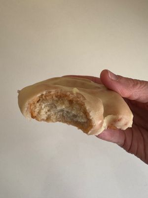 Passionfruit Lemon Cake Doughnut  at Toi's Caribbean Baking  in Livonia