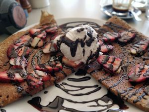  at Flo's Crêperie  in Mooloolaba