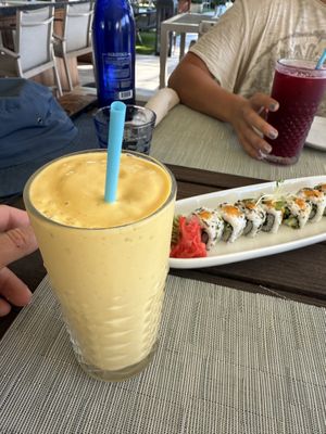 smoothie/juice   at The Farm in Providenciales