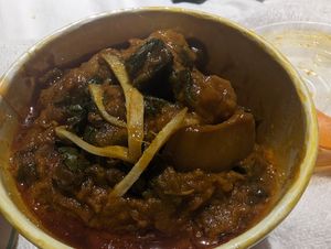 Bindi Dopiaza at Yellow Chilli Indian Restaurant in Wellington