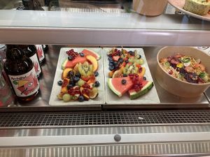 Fruit platter  at Lucette in Lausanne
