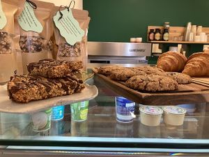 Baked goods at Lucette in Lausanne