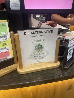 Plant-based version still available   at Leberkas-Pepi in Vienna