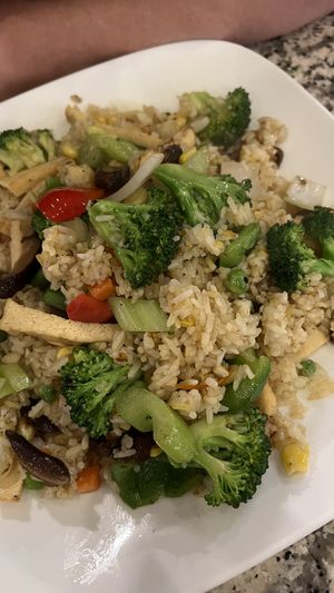 Veg fried rice    at Pho Xyclo in Niagara Falls