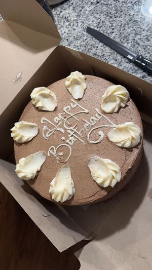 Perfect option for birthday cakes!   at Eileen's Bakery & Cafe in Fredericksburg