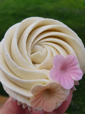 Vanilla cupcake
No allergens present at Fakery Cakery in Bristol