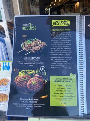 Menu  at Master Grill in Crete