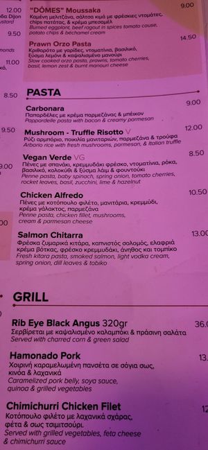 VG = vegan at Domes in Crete