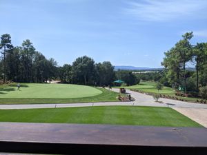 The view from The Club Café at The Club Café in Caldes De Malavella