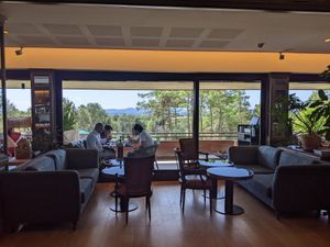 Inside of The Club Café at The Club Café in Caldes De Malavella