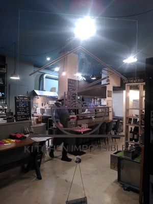 Front door :) at Kitchen Impossible Amsterdam in Amsterdam