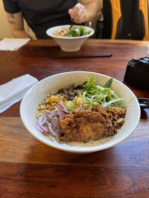 Miso ramen  at Kitchen Impossible Amsterdam in Amsterdam