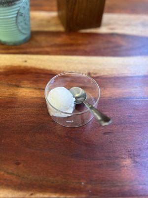 Ice cream  at Kitchen Impossible Amsterdam in Amsterdam