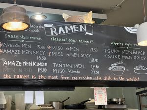 Menu + motto  at Kitchen Impossible Amsterdam in Amsterdam