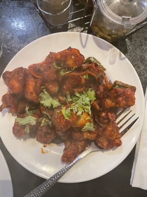 Vegan Cauliflower 65  at Premium Hakka House in Milton