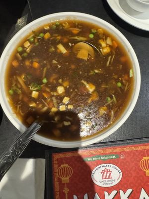 Veg Large Hot and Sour Soup - Vegan  at Premium Hakka House in Milton