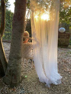 rest in the sunset at conviviovegetariano in Collevecchio