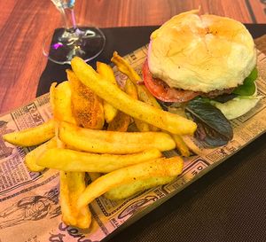   at Chamfer Burger  in Cartagena