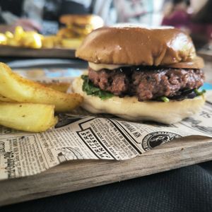 La vegana at Chamfer Burger  in Cartagena