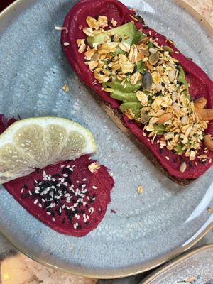 Amelia Toast  at Amélia Foz in Porto