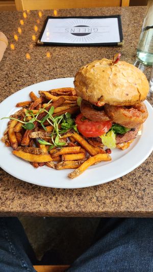  at Greens Organic Cafe and Market in Sarnia