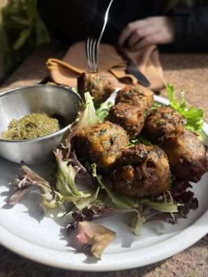   at Greens Organic Cafe and Market in Sarnia