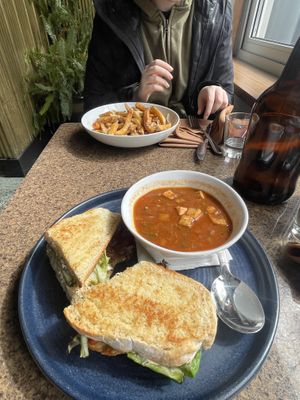   at Greens Organic Cafe and Market in Sarnia